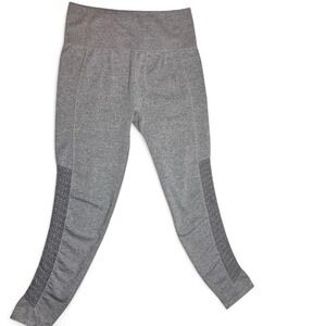Fabletics Womens High Waisted Seamless Leggings Gray Workout Athleisure Medium
